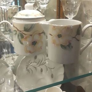 FAIRFIELD FINE CHINA SUGAR & CREAMER SET